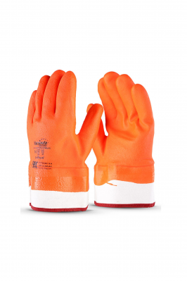 Перчатки рабочие зимние "Нордик КП ТР-08" цвет оранжевый