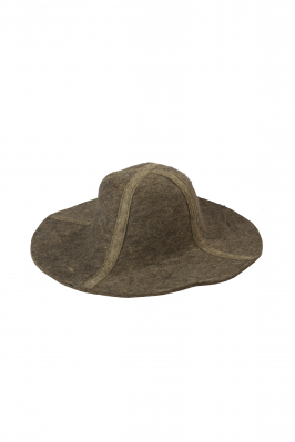 Шляпа металлурга цвет коричневый 