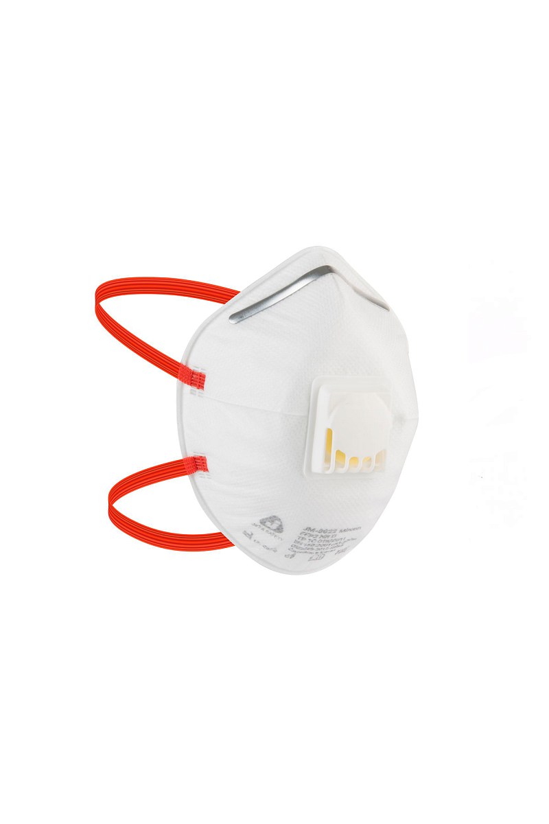 Респиратор (полумаска фильтрующая) Jeta Safety 8622 FFP2 NR D с клапаном выдоха цвет белый